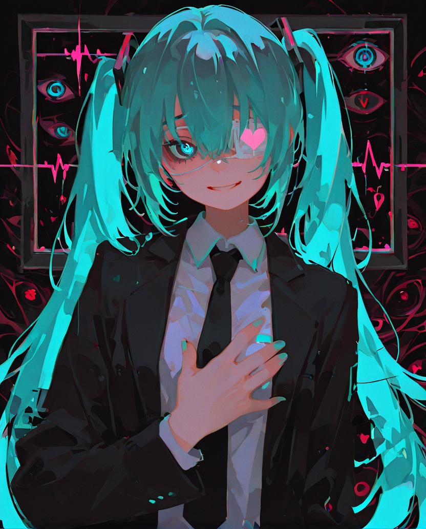 horror \(theme\),  picture frame,  glitch on Tensor.Art