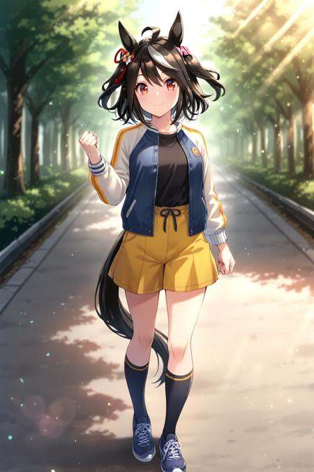 masterpiece,  best quality,  kitasan black \(umamusume\) on Tensor.Art