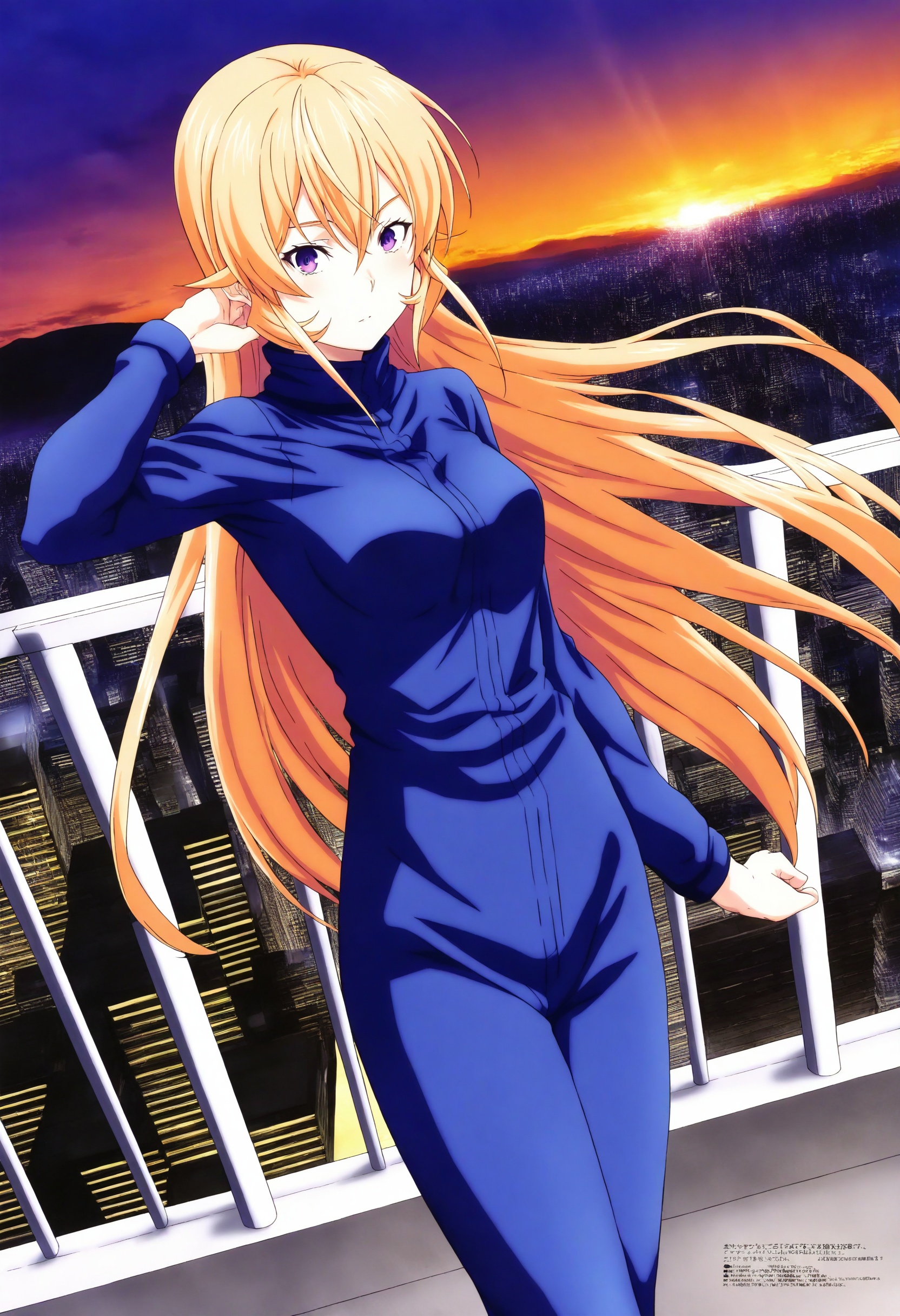 sysdeep_erina,  blonde hair,  purple eyes on Tensor.Art