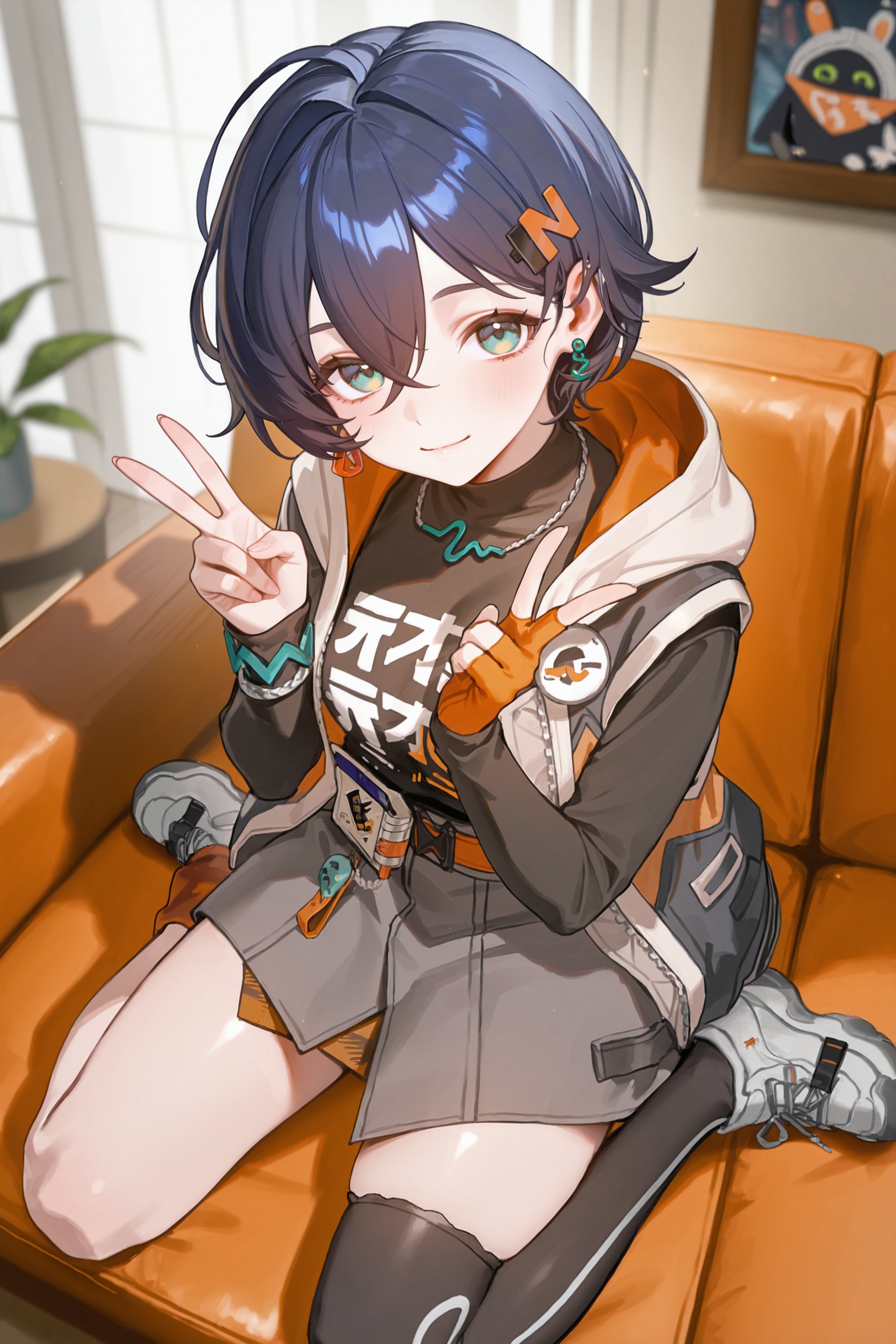 1girl,  belle \(zenless zone zero\),  solo on Tensor.Art