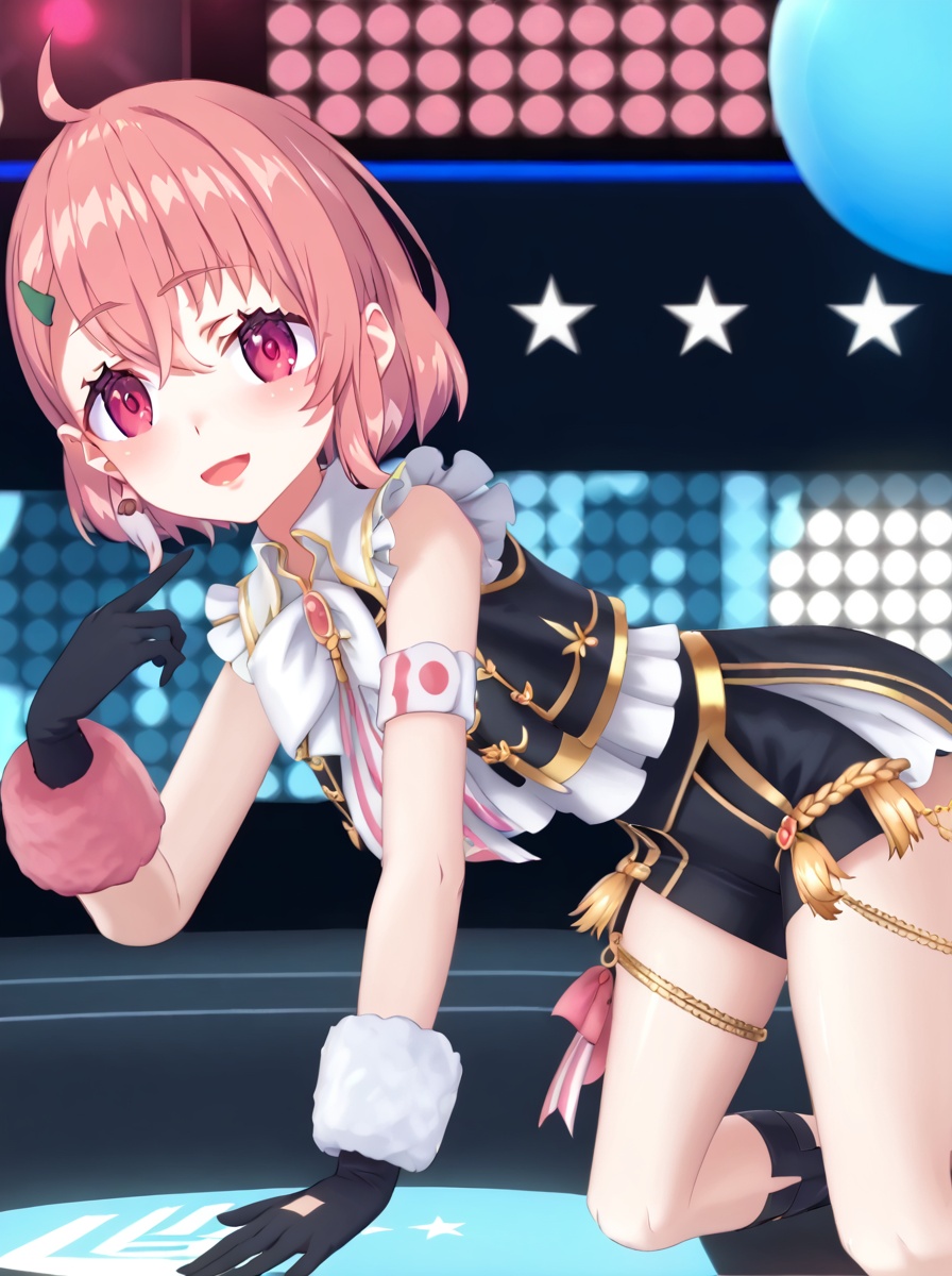 detailed background,  shiny skin,  posing on Tensor.Art