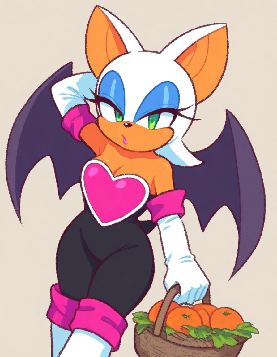 rouge,  animal ears,  bat ears on Tensor.Art