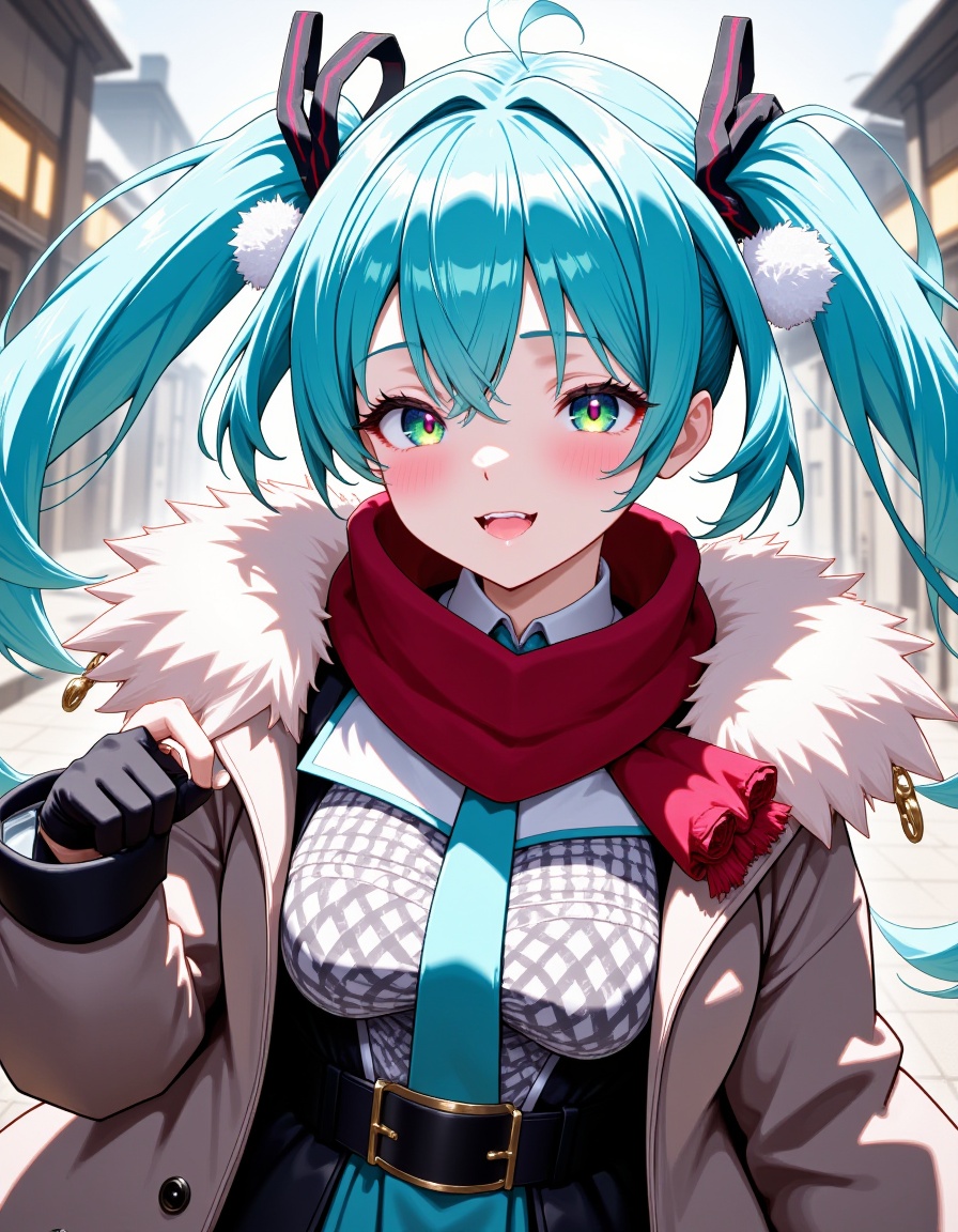 shirt,  perfect artistic illustration,  hatsune miku on Tensor.Art