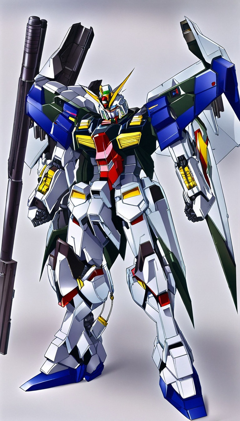 anime artwork of mecha,  (sharp mecha armor),  glowing eyes on Tensor.Art