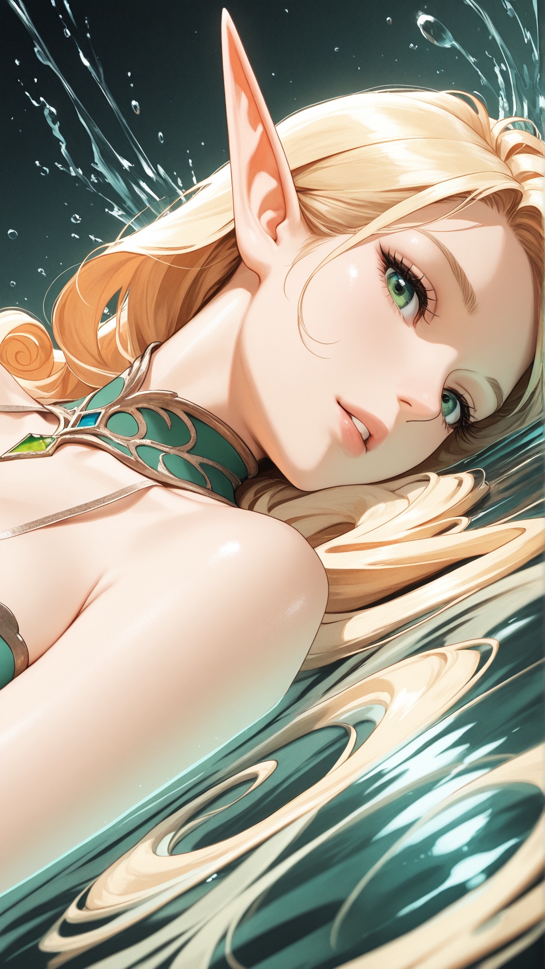 1girl,  woman,  high elf on Tensor.Art