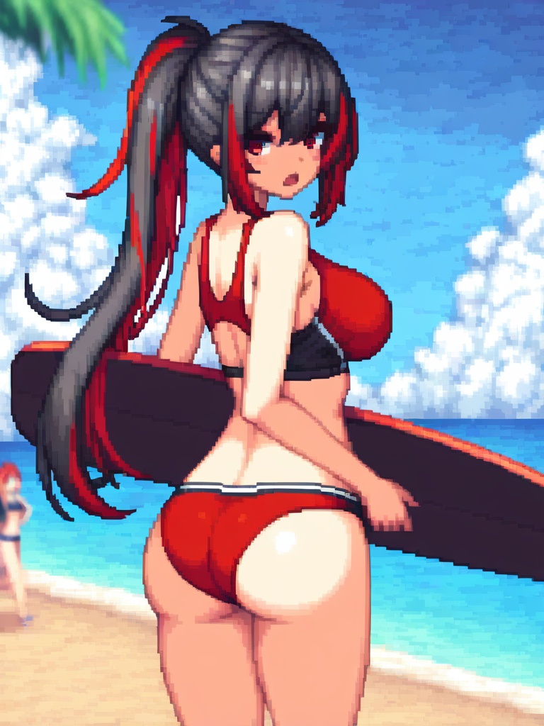 1girl,  long hair,  breasts on Tensor.Art
