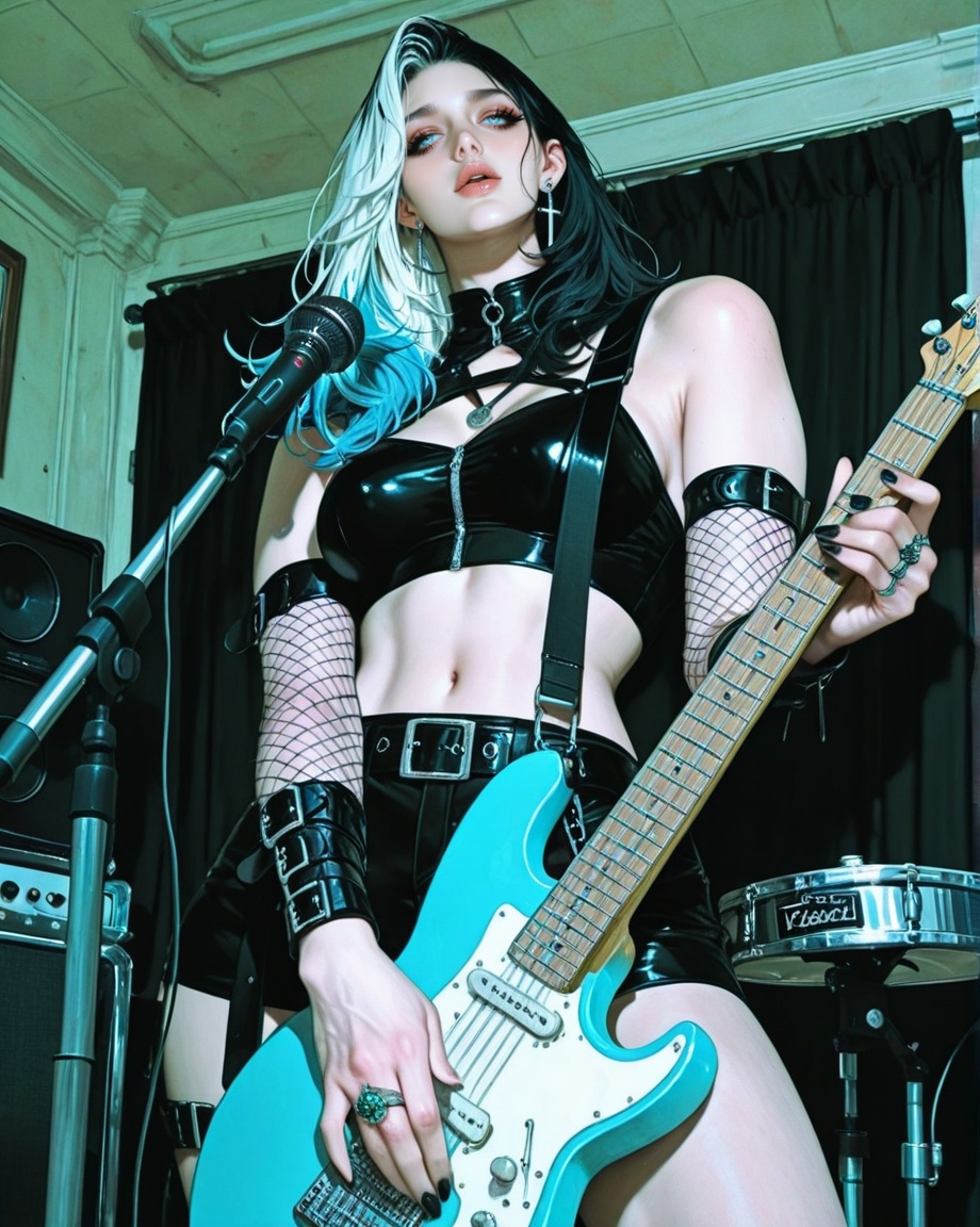 female focus,  mature,  solo on Tensor.Art