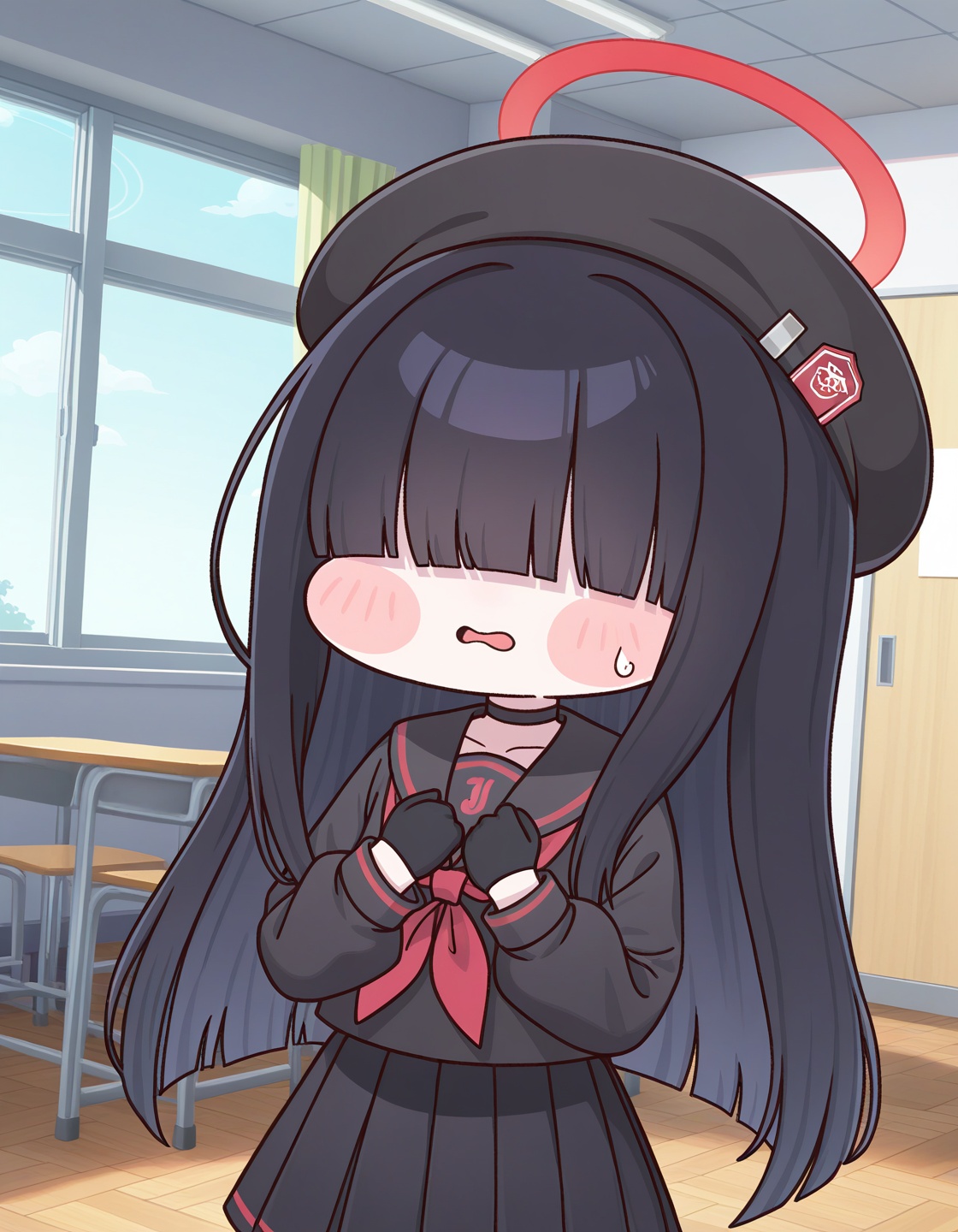 1girl,  solo,  deformed on Tensor.Art