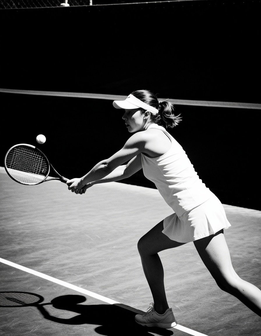 ehcartier,  p,  playing tennis on Tensor.Art