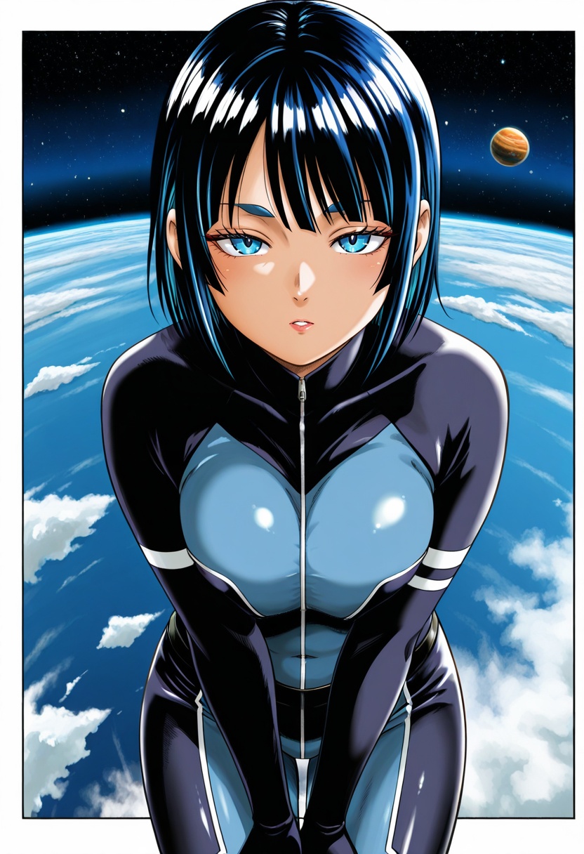 nyoro_nyorozou_XL,  ailen female in a spaceship on a alien planet nyoro_nyorozou_XLL on Tensor.Art