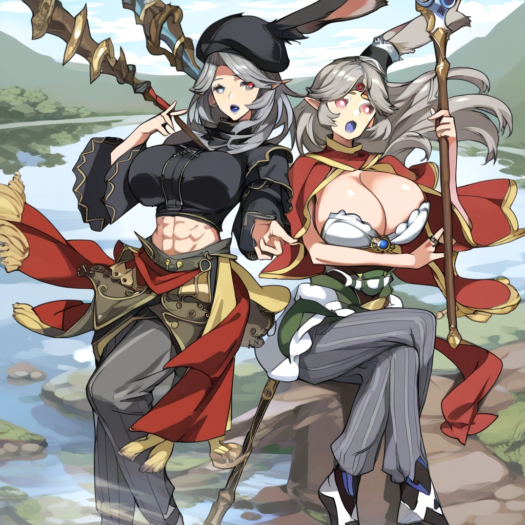 bard,  black headwear,  beret on Tensor.Art