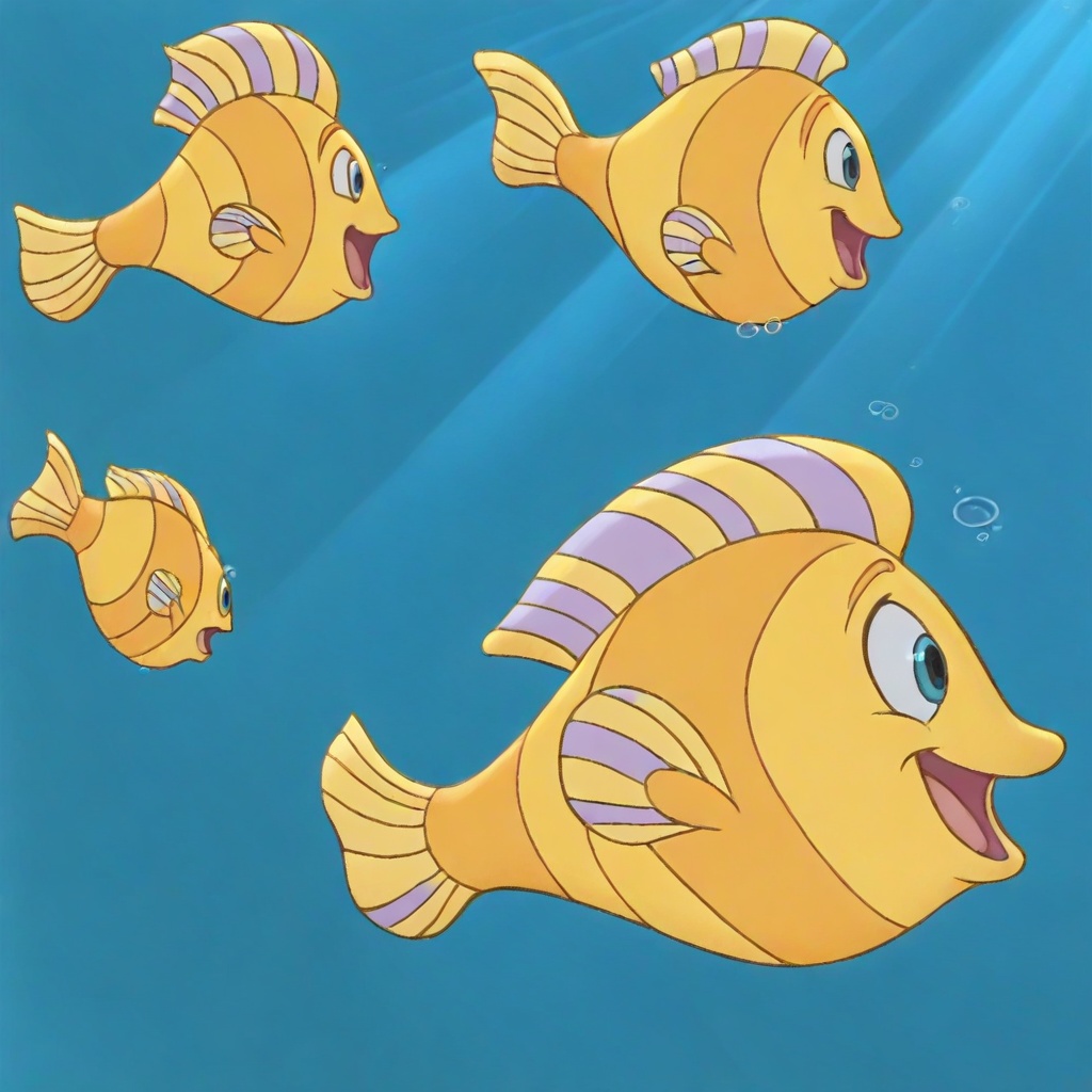 no humans,  underwater,  fish on Tensor.Art