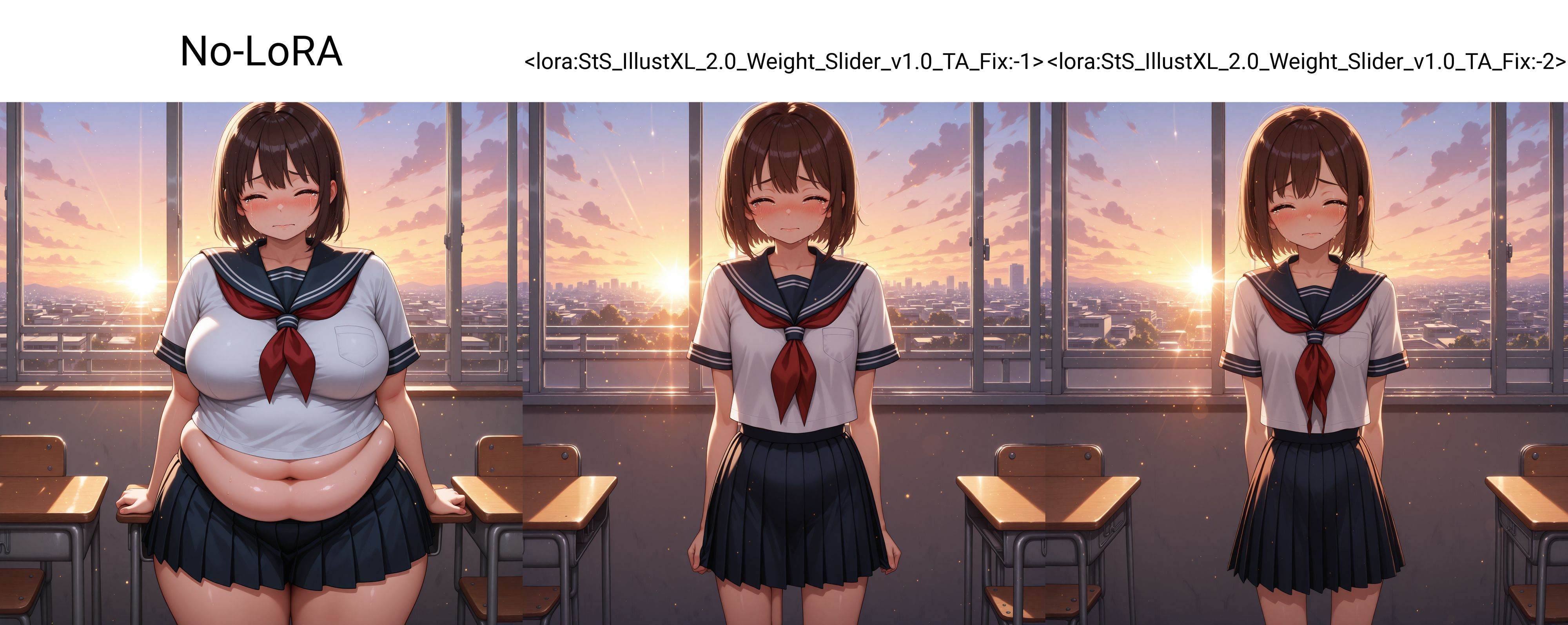 No-LoRA,  1girl,  ((plump on Tensor.Art