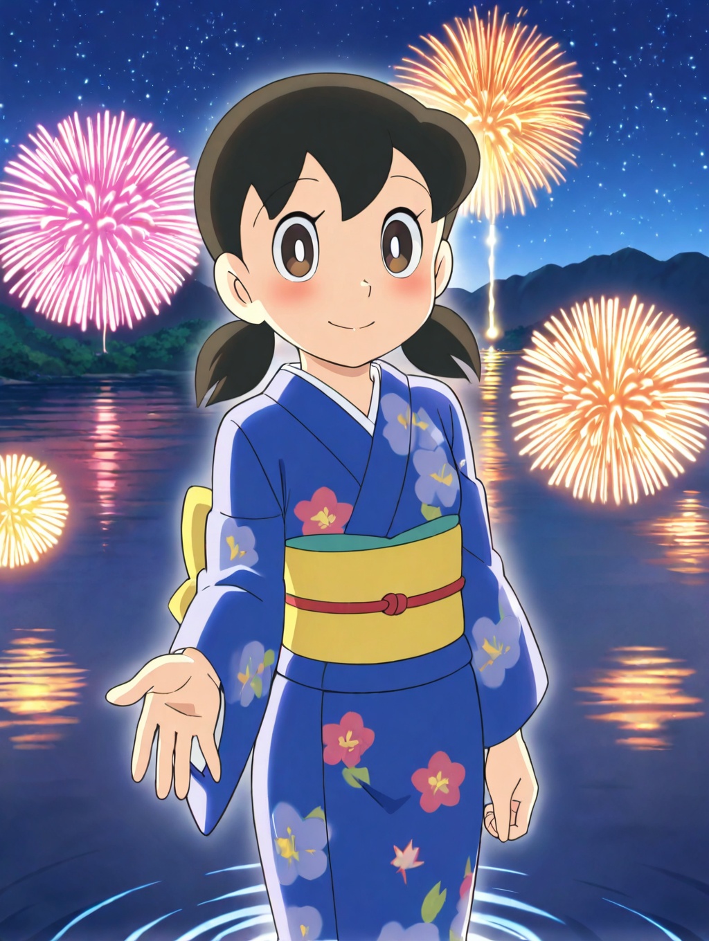 ((vibrant lightings)),  minamoto shizuka,  1girl on Tensor.Art