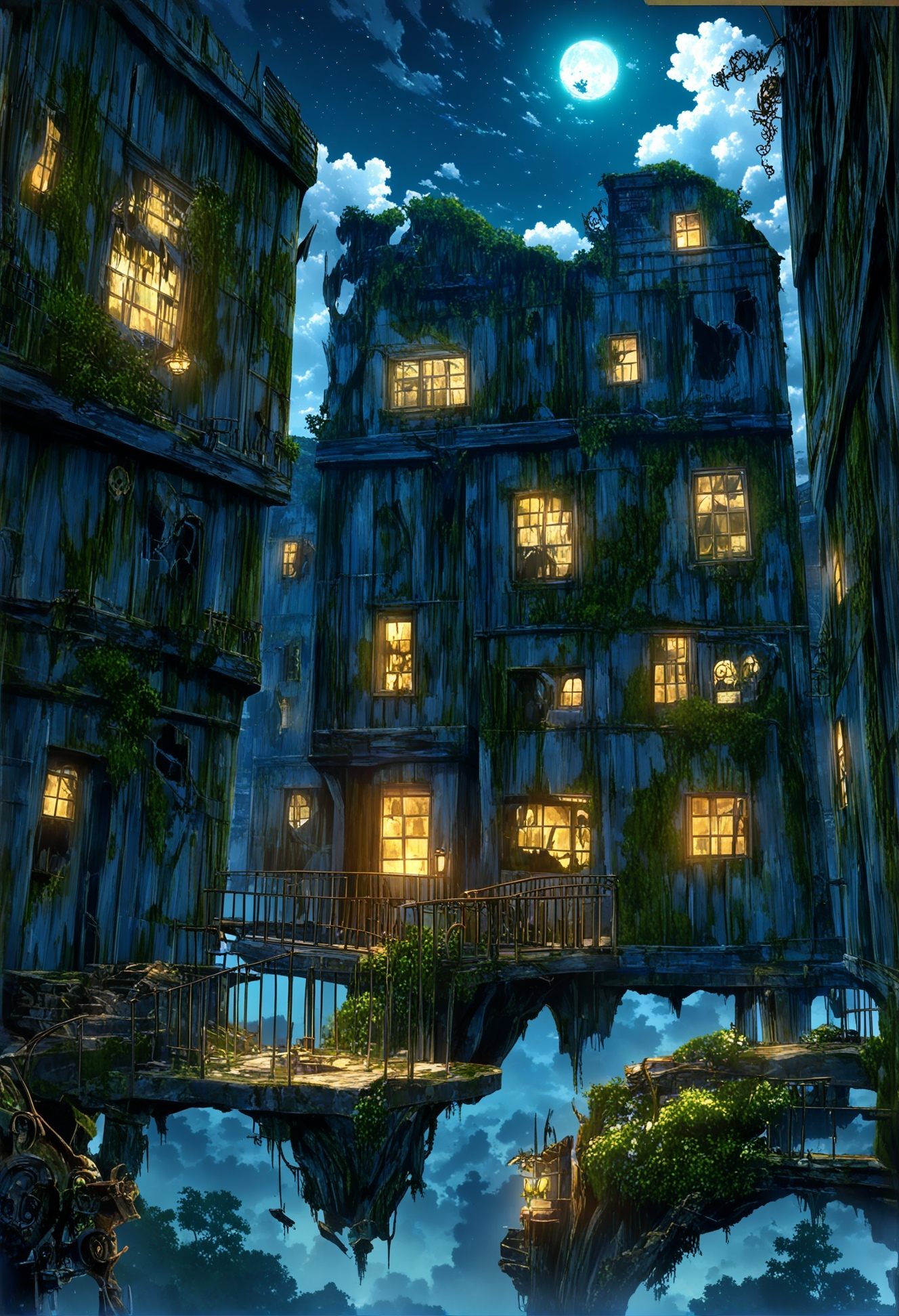 no humans,  scenery,  floating on Tensor.Art