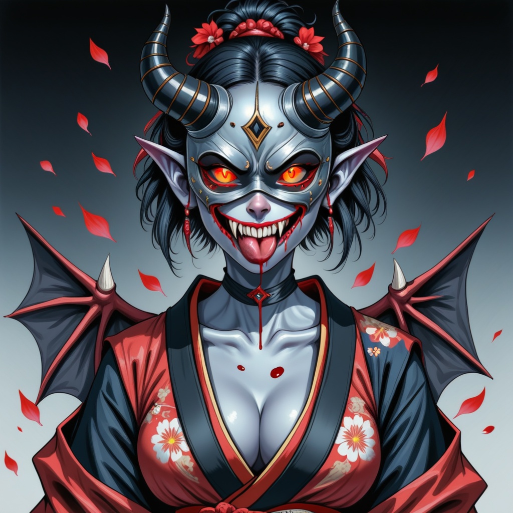naboka,  scsource_anime,  fangs on Tensor.Art