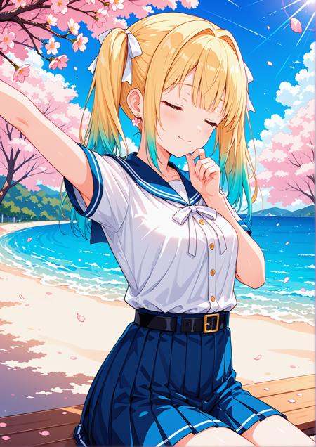 masterpiece,  blonde_hair,  original on Tensor.Art