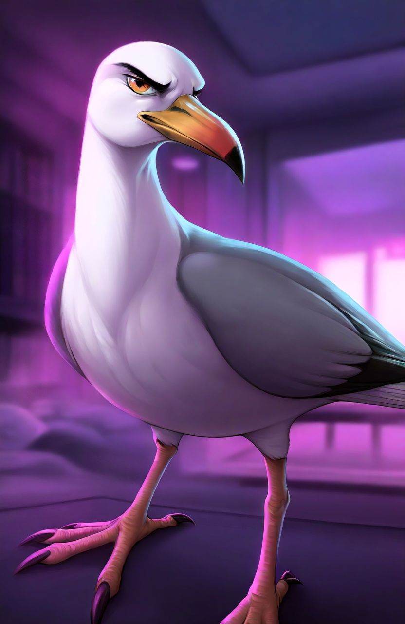 Black-Headed Gull,  it is Masculine and Unique,  inside a Agra on Tensor.Art