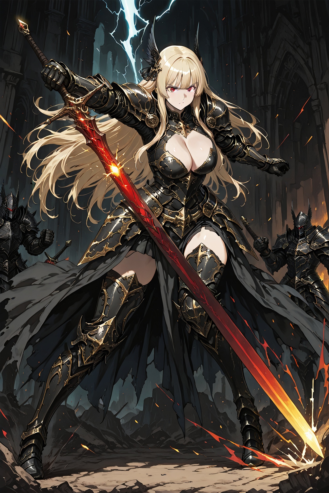 1girl,  blonde hair,  long hair on Tensor.Art
