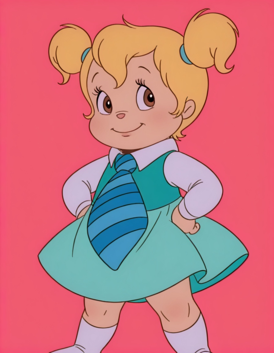 eleanor,  blonde hair,  collared shirt on Tensor.Art