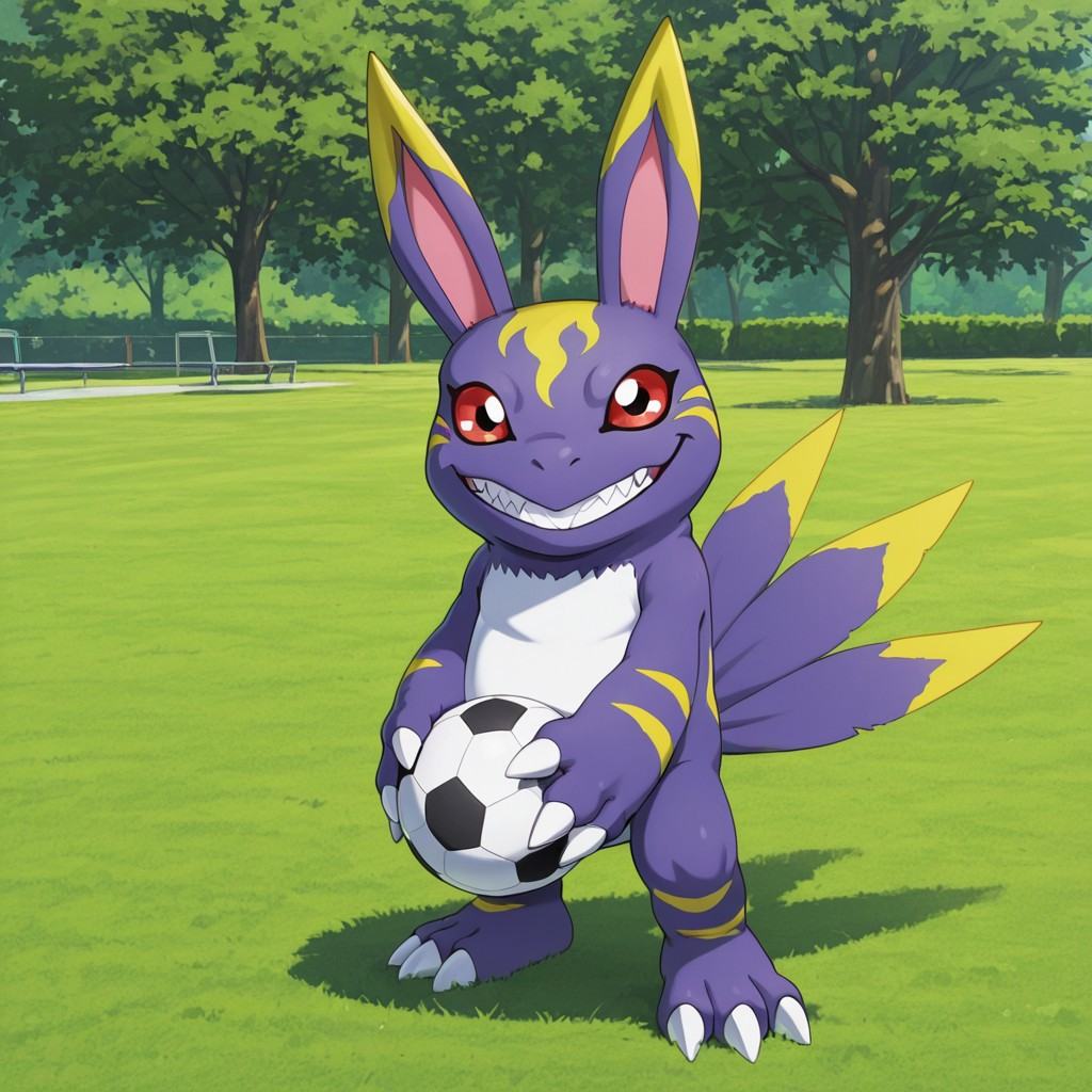 2d,  solo,  Digimon (creature) on Tensor.Art