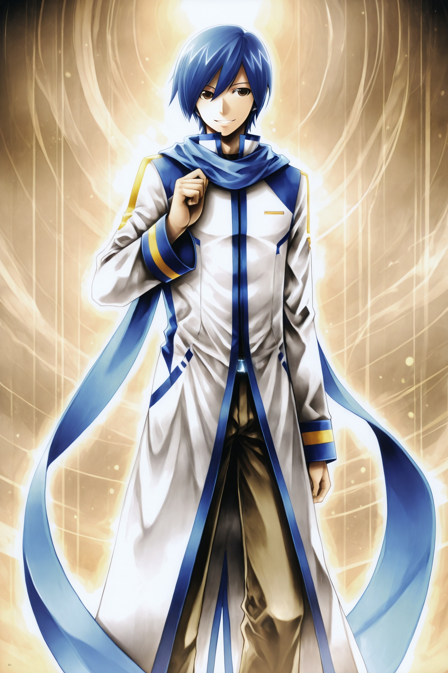 KEI Style,  solo,  kaito \(vocaloid\) on Tensor.Art