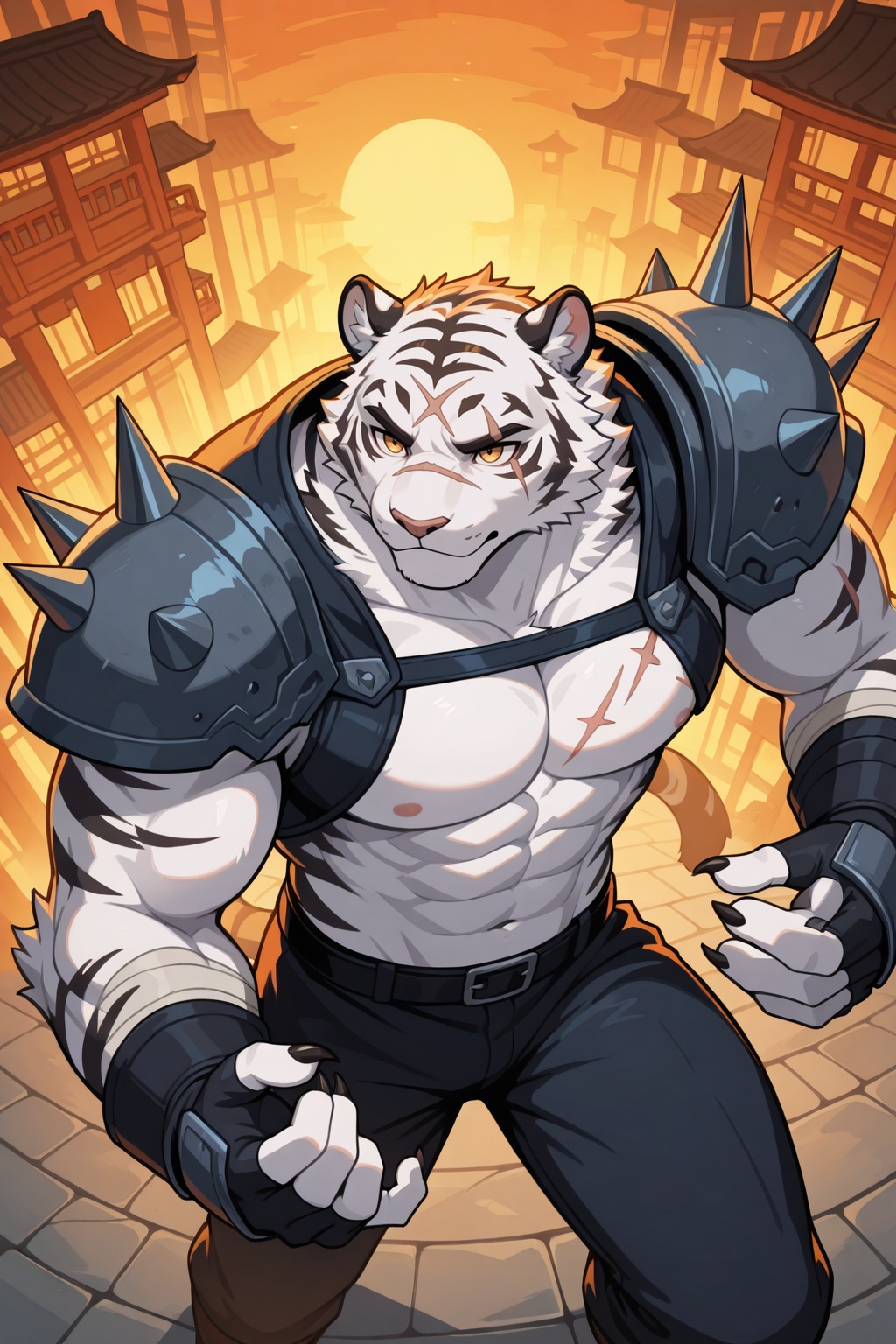 1boy,  abs,  animal_ears on Tensor.Art