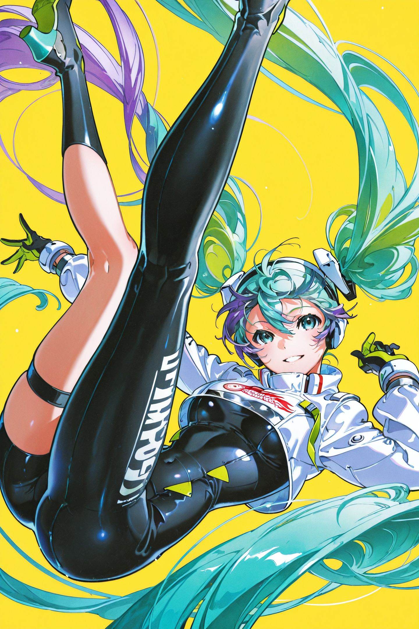 Yoneyama Mai Style,  1girl,  hatsune miku on Tensor.Art