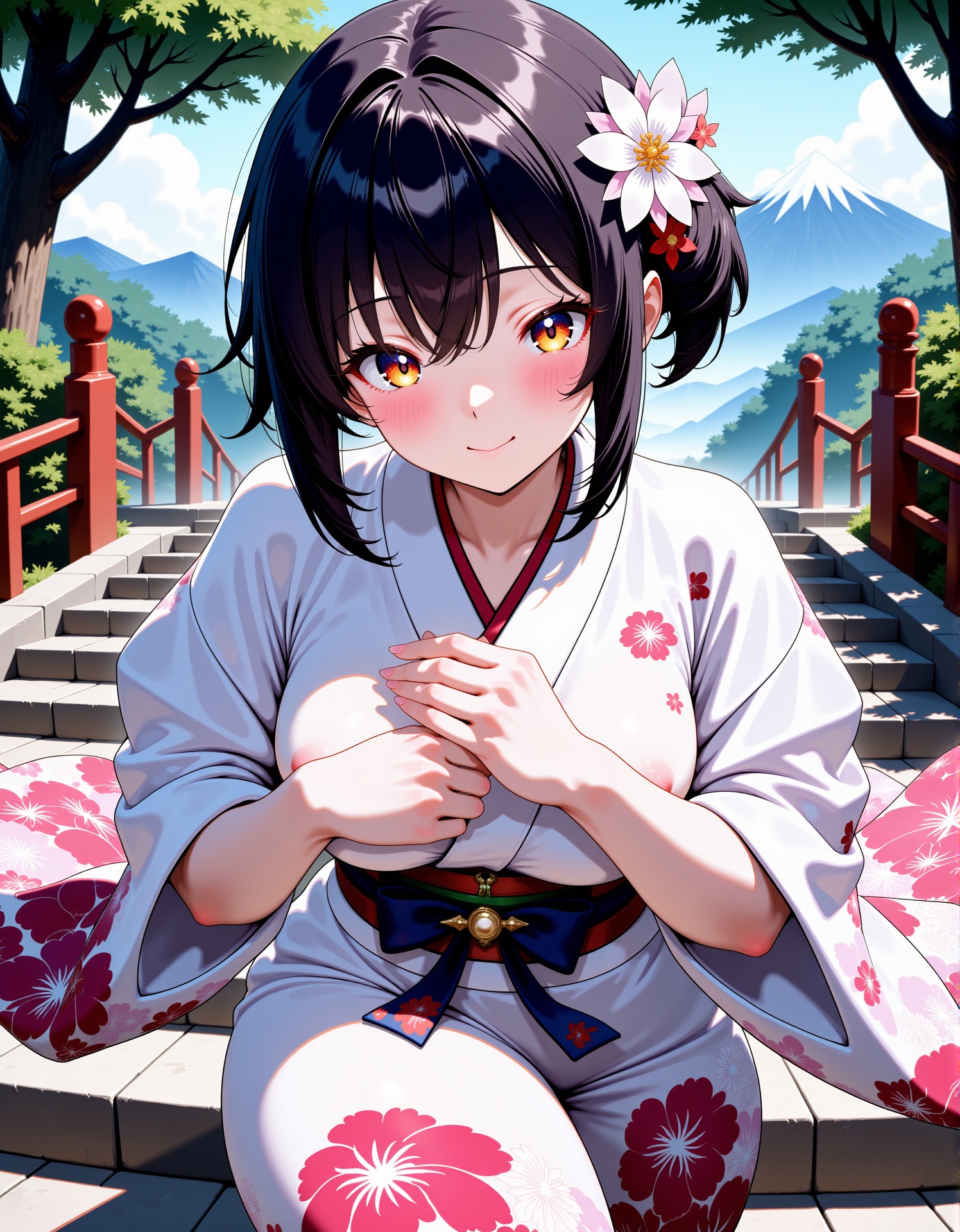 1girl,  solo,  short hair on Tensor.Art