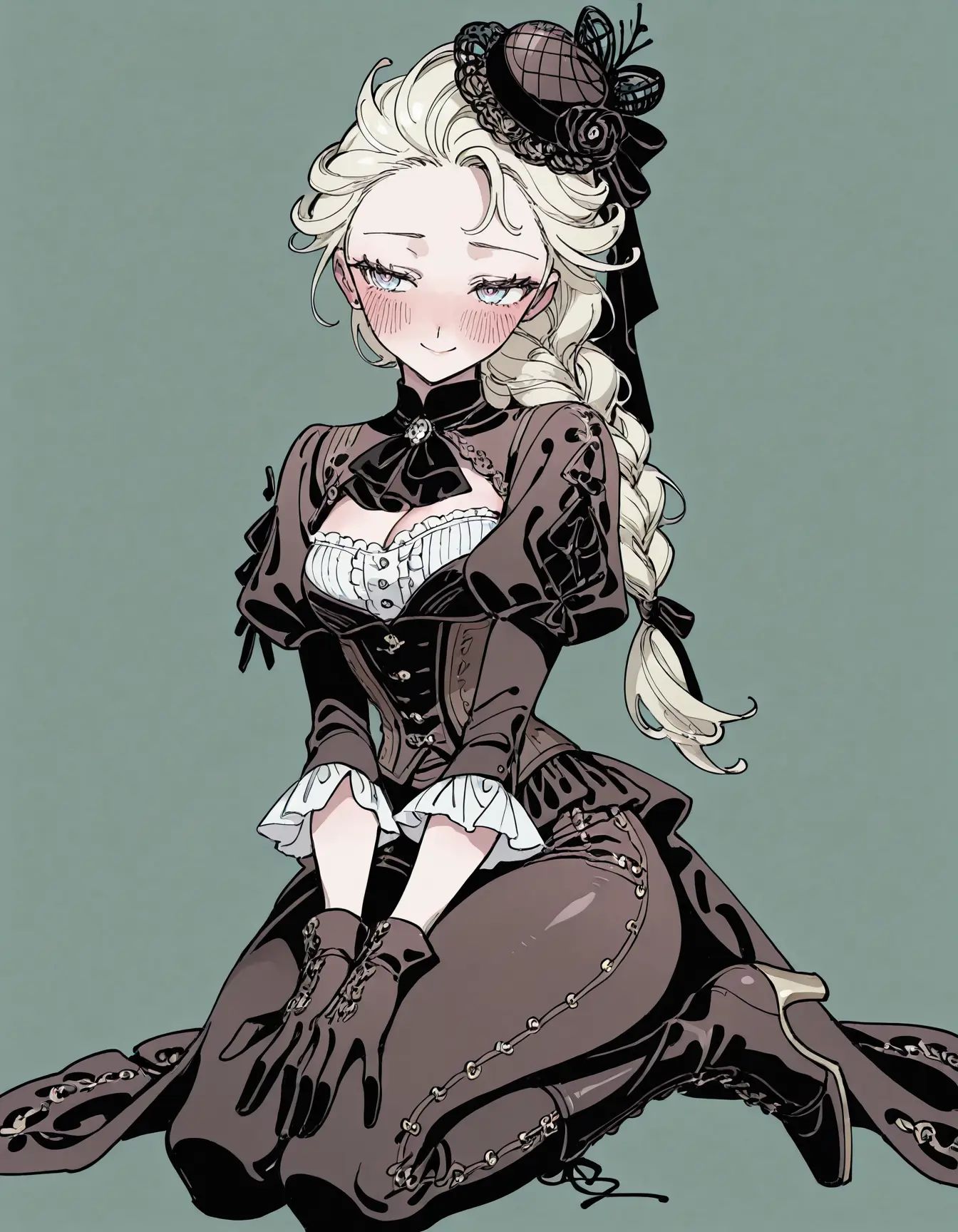1girl,  solo,  elsa on Tensor.Art