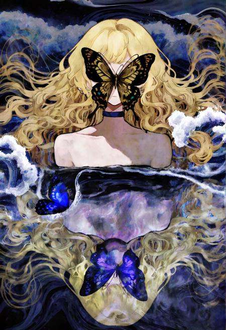 iloha24,  1girl,  long hair on Tensor.Art