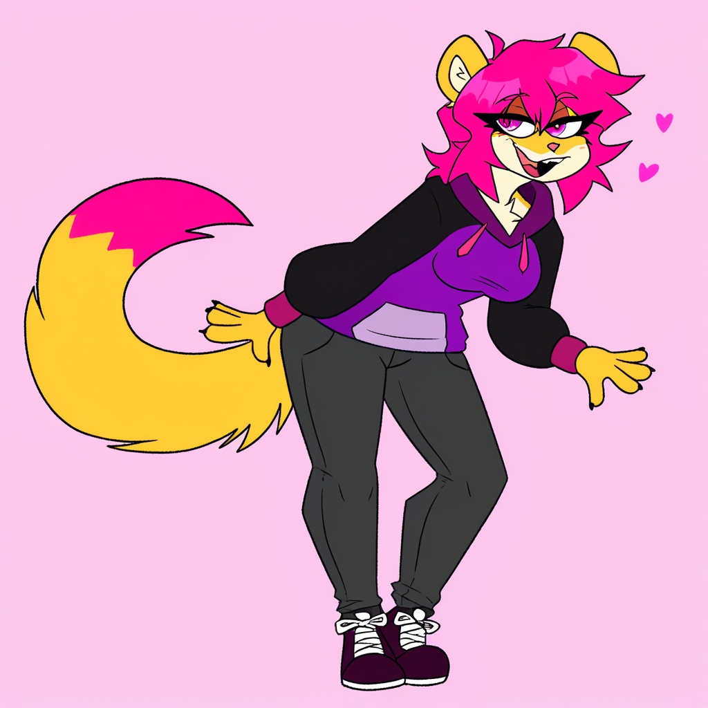 creator:foxi boxi,  BREAK anthro,  clothed on Tensor.Art