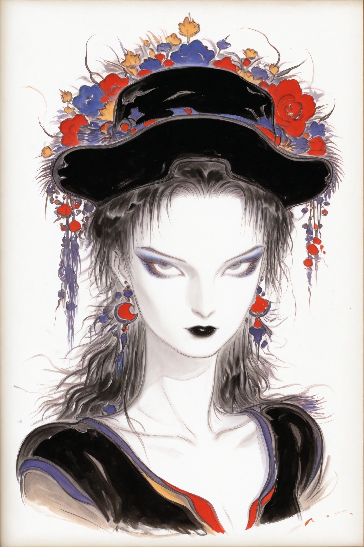 1girl,  solo,  hat on Tensor.Art