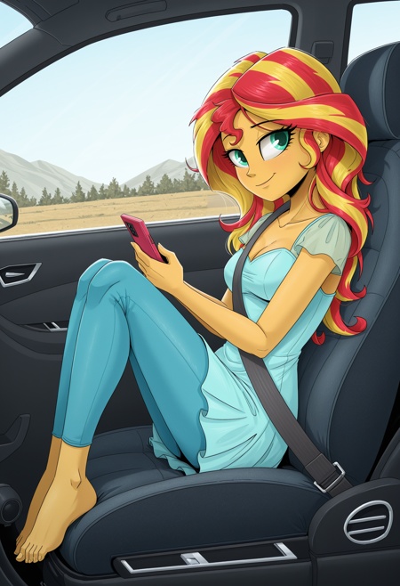 masterpiece,  best quality,  sunset shimmer on Tensor.Art
