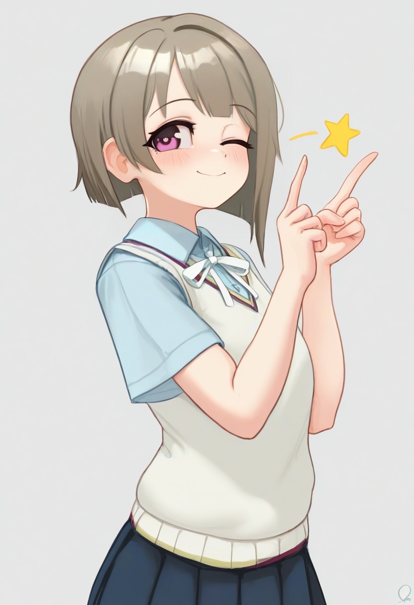 1girl,  nakasu kasumi,  artist:mockingeu on Tensor.Art