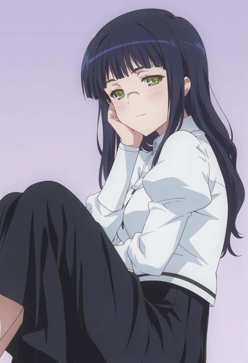 anime screencap,  anime coloring,  mikan on Tensor.Art