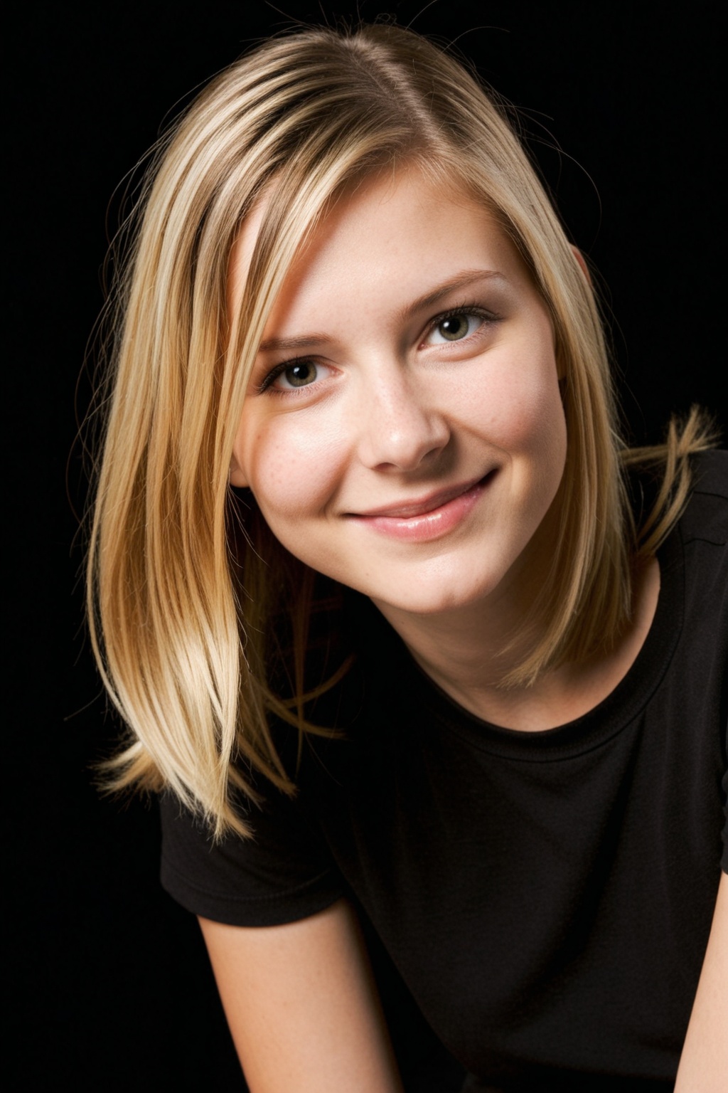 1girl,  solo,  blonde hair on Tensor.Art