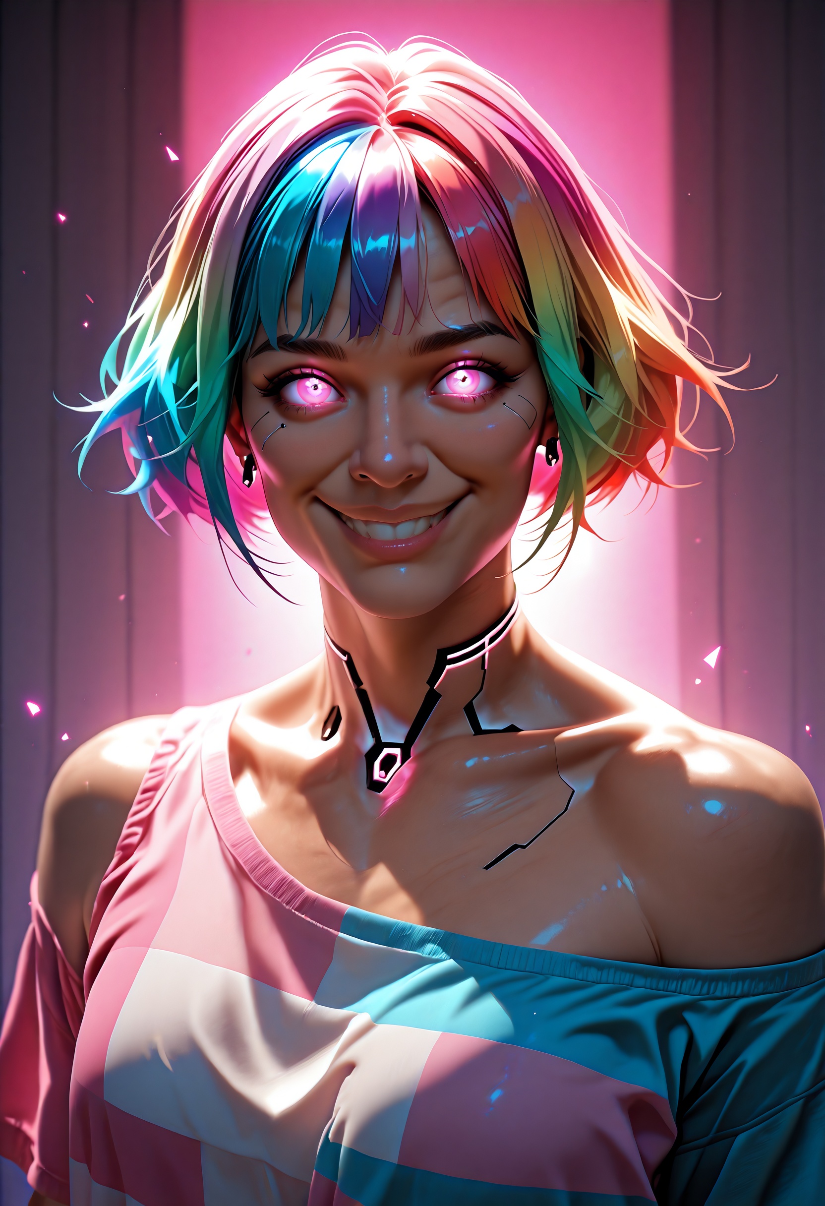 **THE BEST HAIR**,  ink vachina,  cyberpunk on Tensor.Art