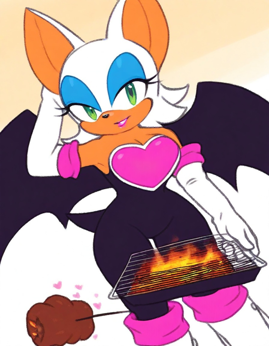 rouge,  animal ears,  bat ears on Tensor.Art