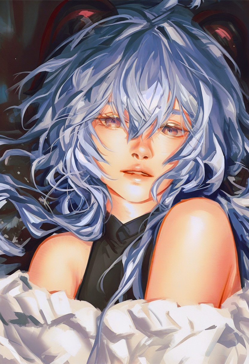 1girl,  solo,  ganyu \(genshin impact\) on Tensor.Art