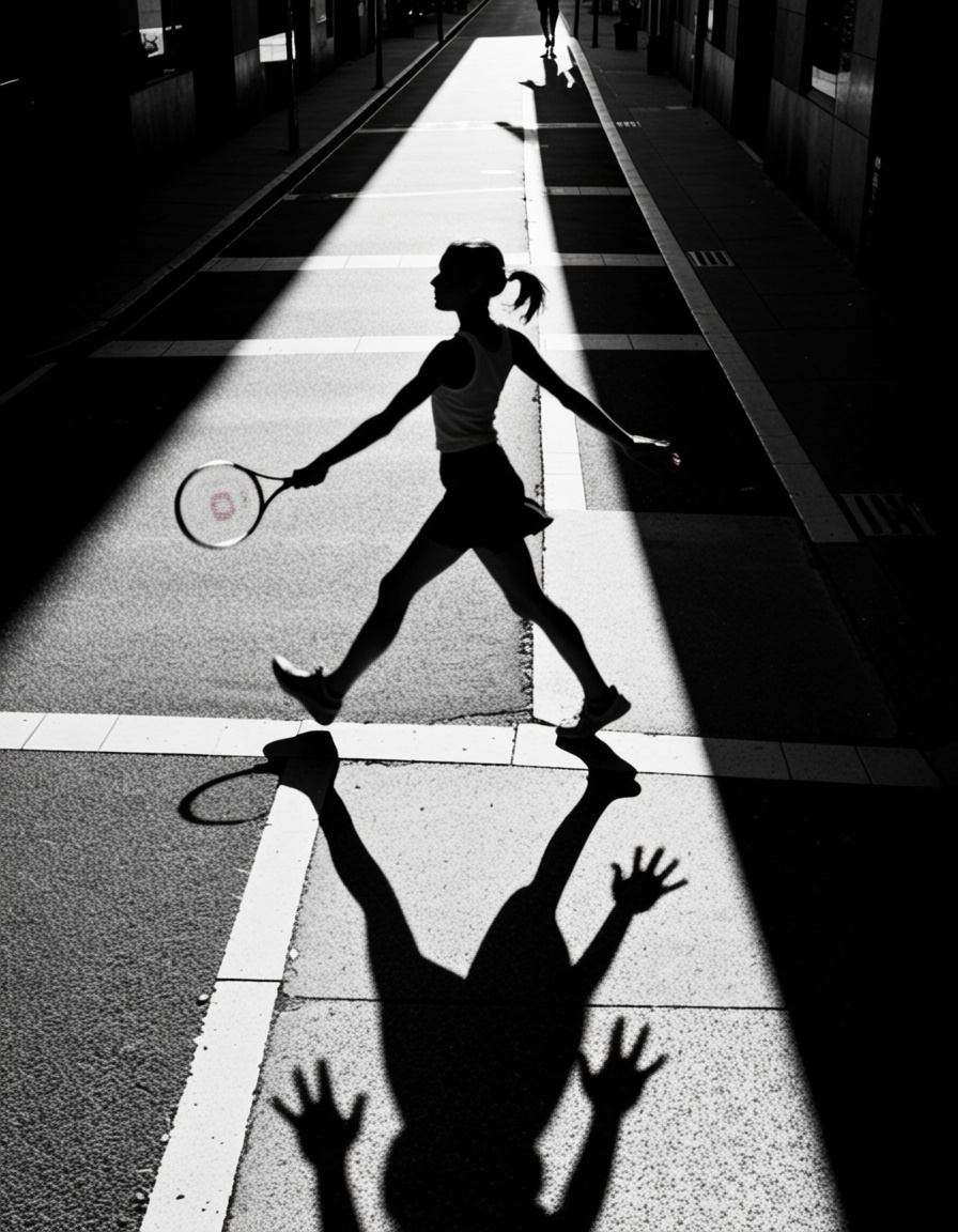 ehbresson2,  p,  playing tennis on Tensor.Art