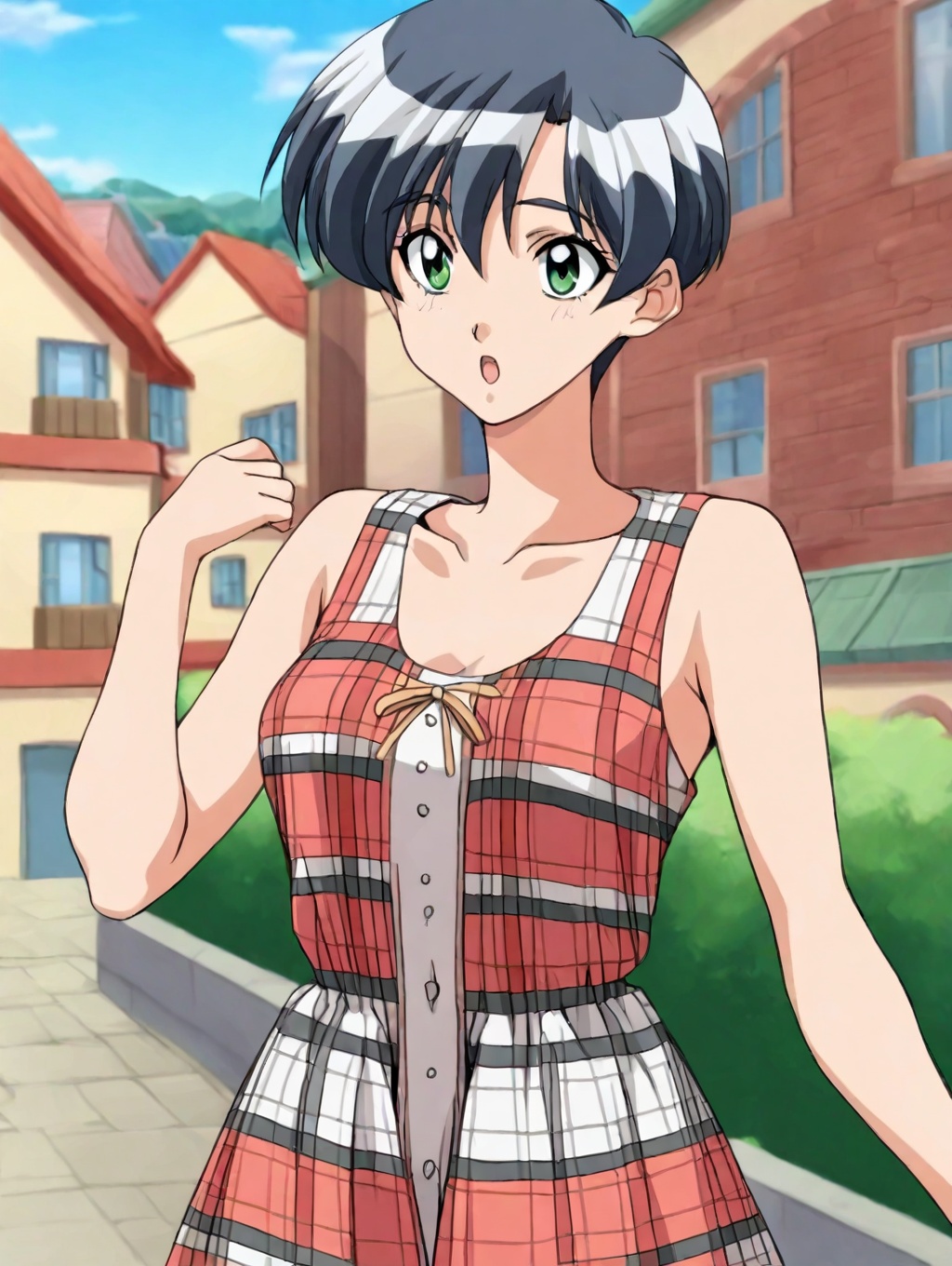wakabayashi ayu,  1girl,  solo on Tensor.Art