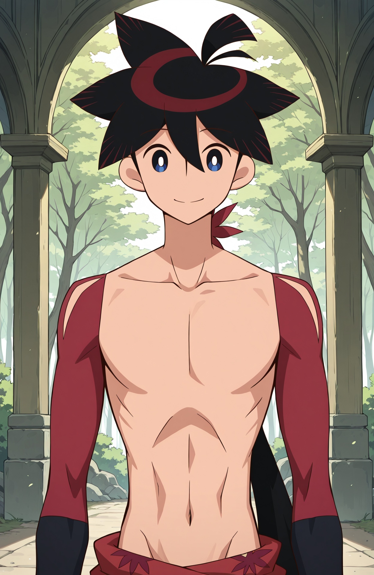 kg_shichika,  fantasy background,  straight-on on Tensor.Art