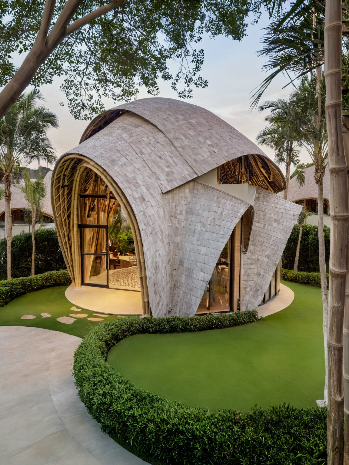 ((Bamboo House)),  masterpiece,  best quality on Tensor.Art