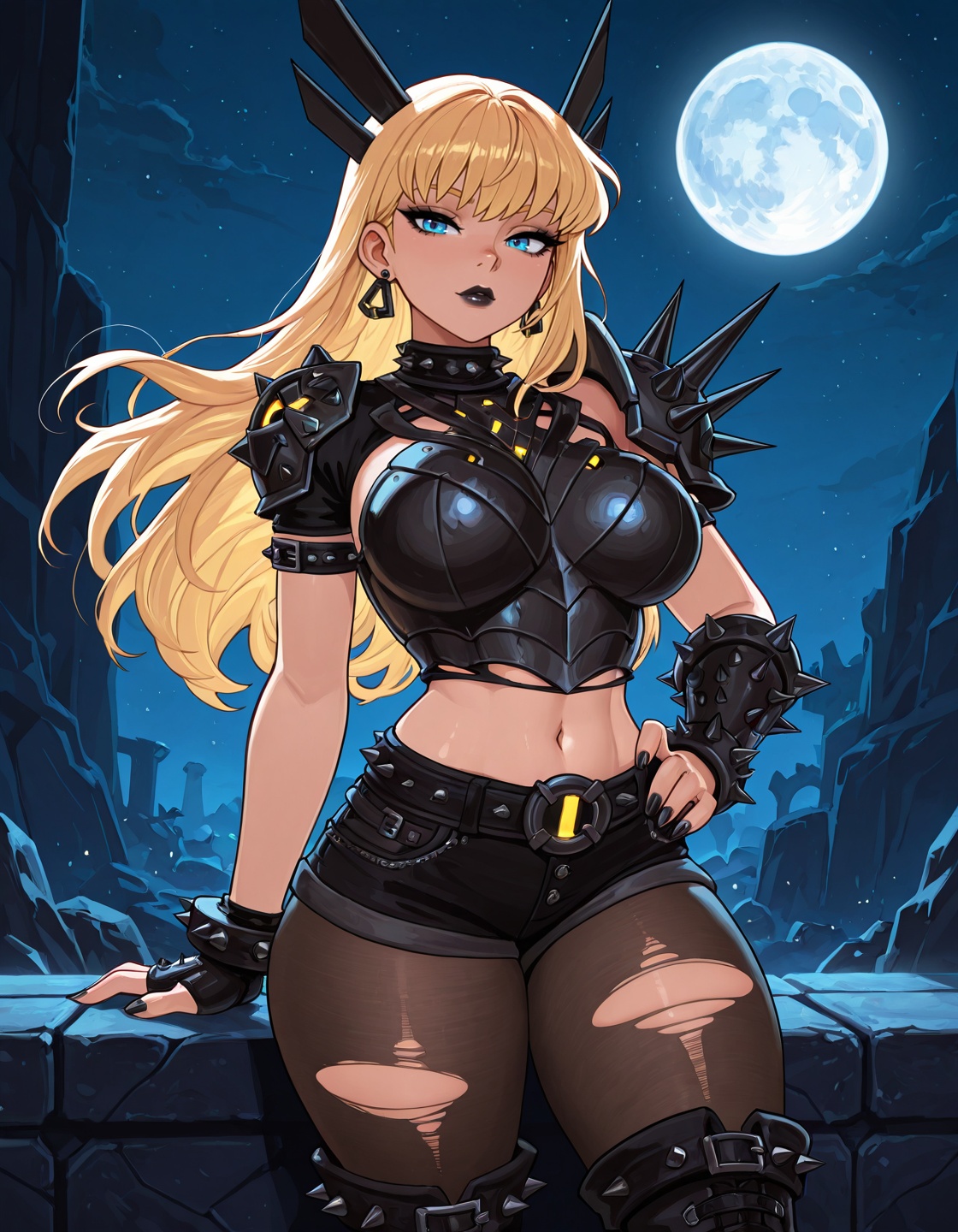 1girl{(Magik,  long hair,  blonde hair on Tensor.Art
