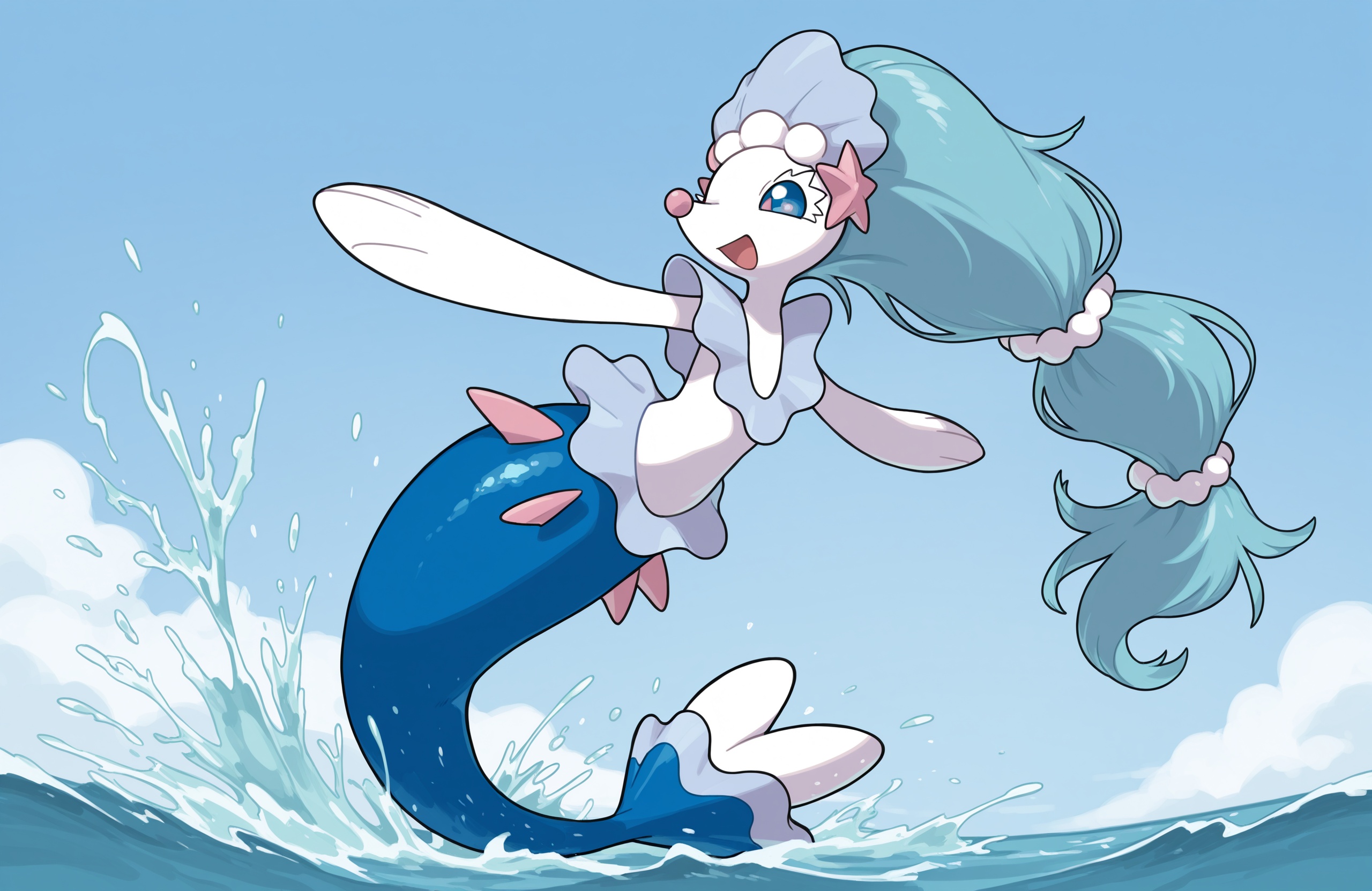 primarina,  pokemon \(species\),  pinniped on Tensor.Art