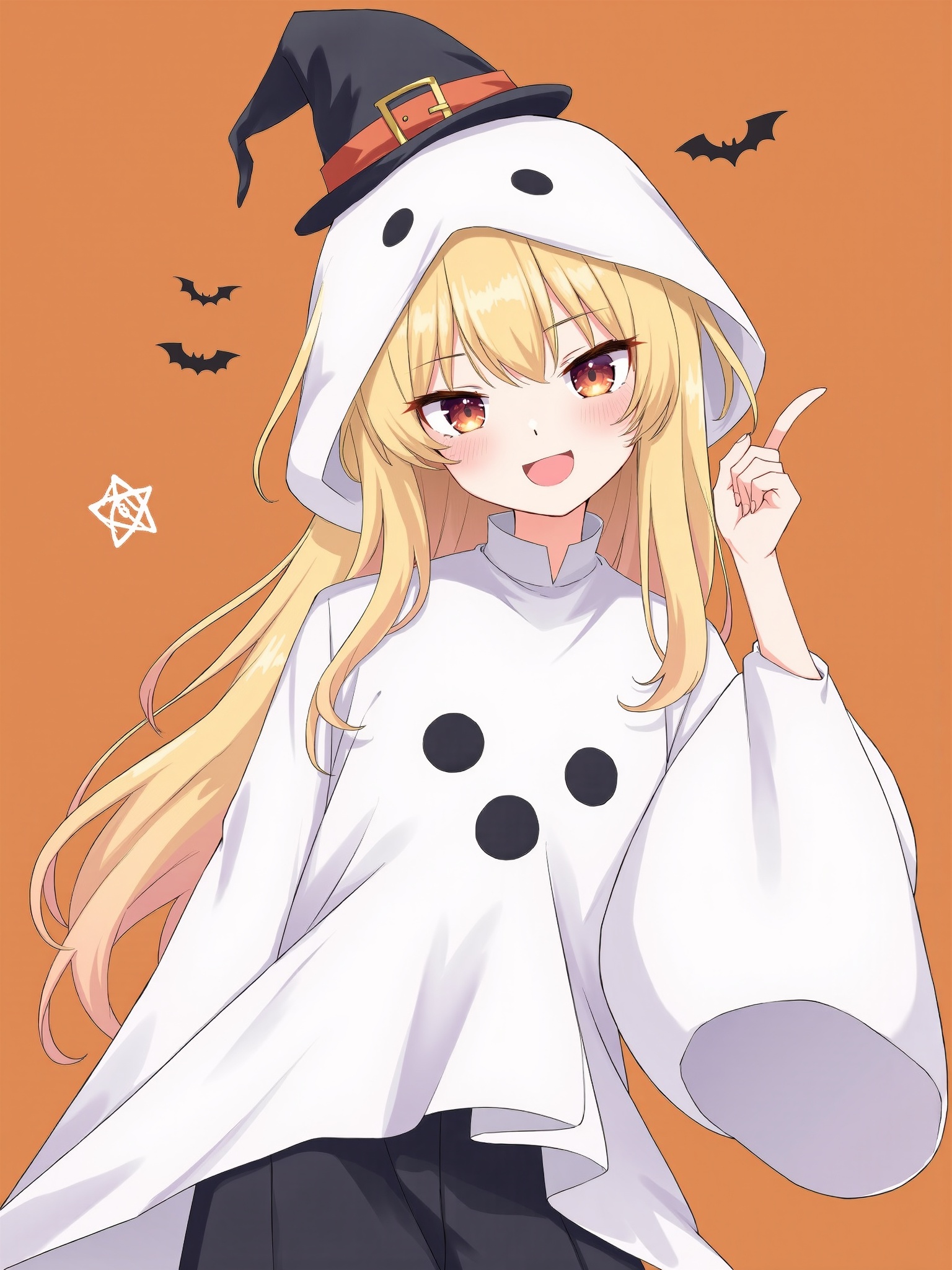 无,Halloween,a girl,Halloween costume,ghost costume,happy Halloween,