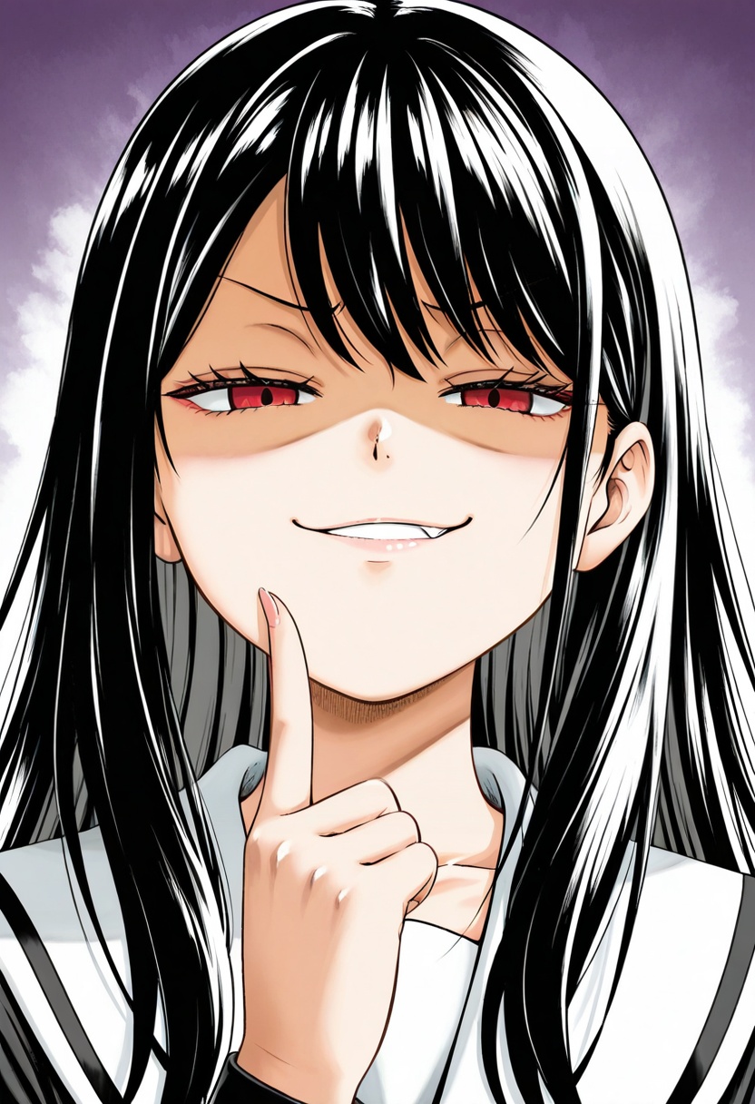 nyoro_nyorozou_XLL,  kurumi tokisaki,  smug on Tensor.Art