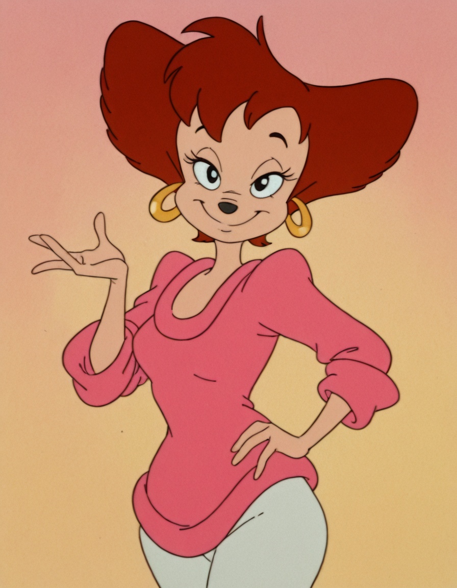 pegpete,  1girl,  brown hair on Tensor.Art