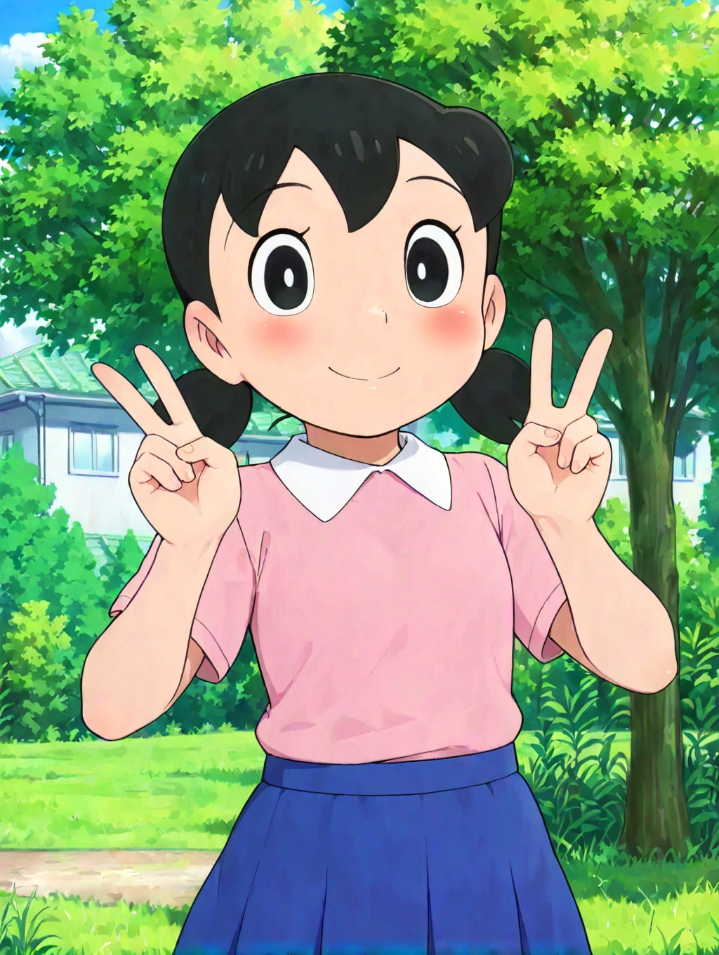 minamoto shizuka,  1girl,  solo on Tensor.Art